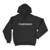 Griztronics Gradient Text Unisex Hoodie Black
